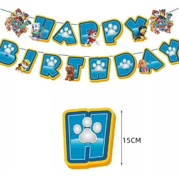 Cotillon Paw Patrol Cumpleaños 4