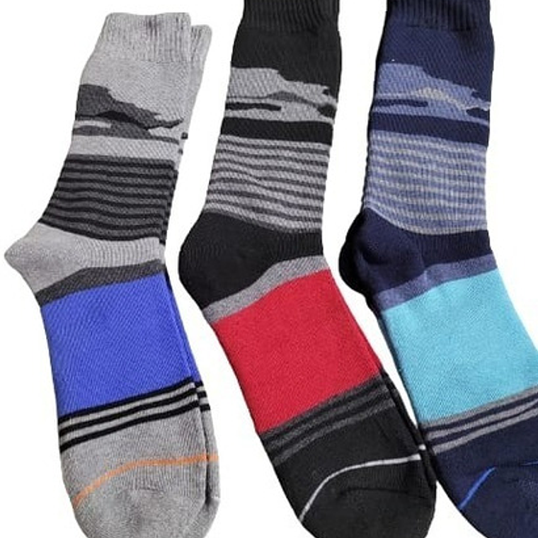 Calcetines Termicos Invierno X 12 1