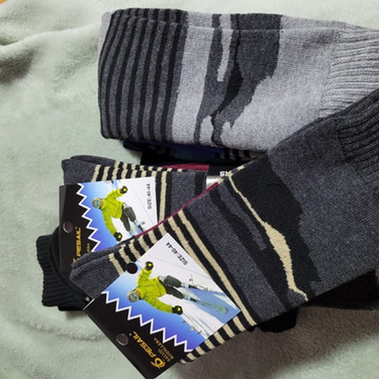 Calcetines Termicos Invierno X 12 3