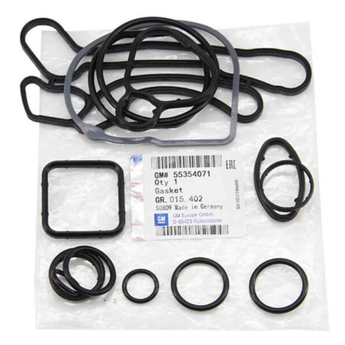 Sellos Enfriador De Aceite Chevrolet Cruze Sonic Original  2