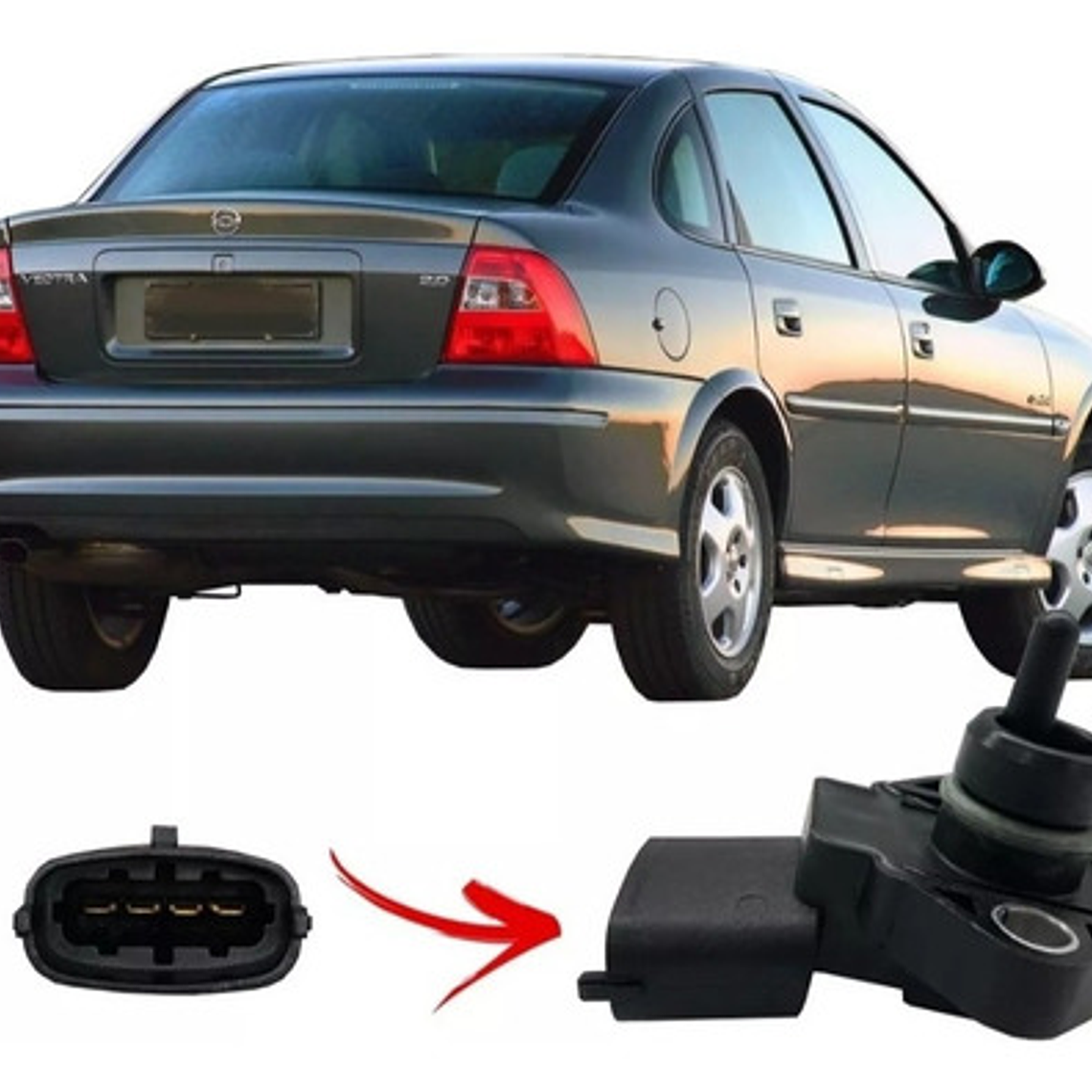 Sensor Map Para Chevrolet Vectra 2.0-2.2 Mpfi 0261230013 2