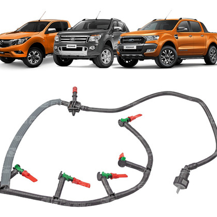 Manguera Retorno De Inyectores Para Mazda Bt50 3.2 2013-2022 1