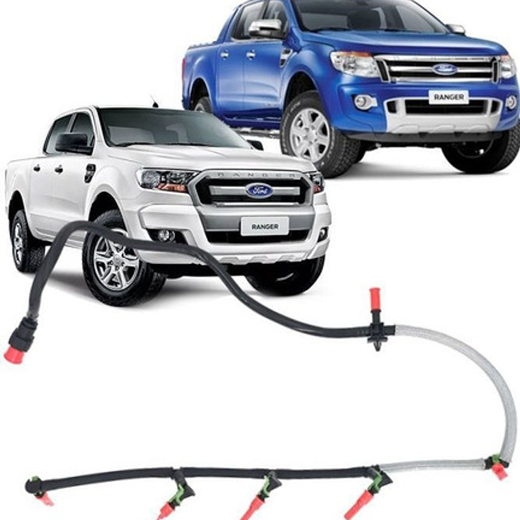 Manguera Retorno De Inyectores Para Ford Ranger3.2 2013-2022 1