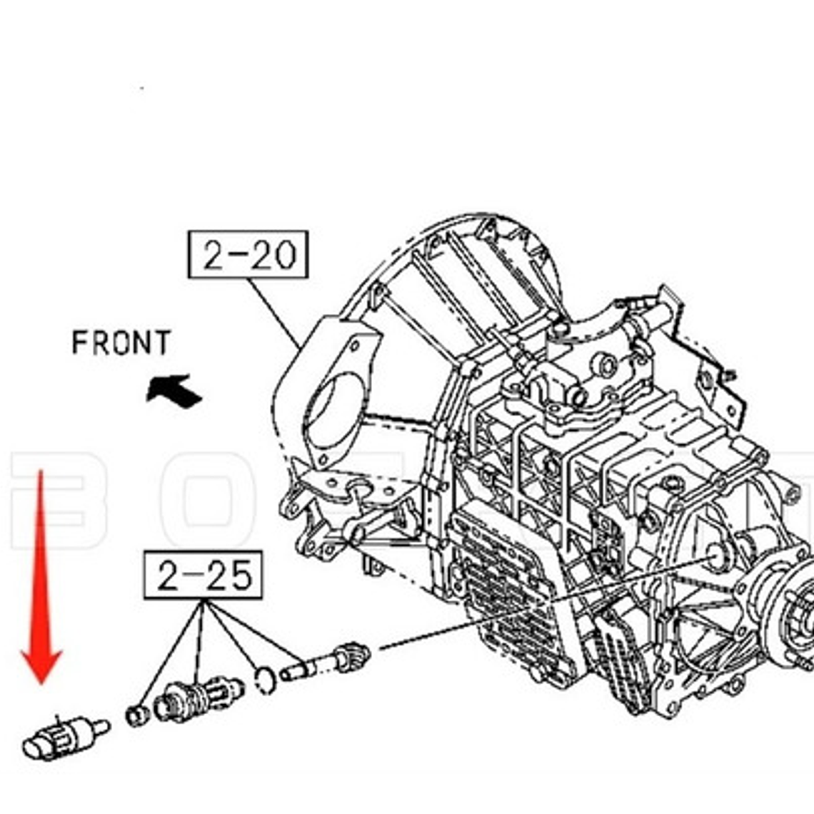 Sensor De Velocidad Isuzu Npr  4