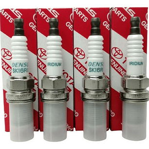4 Bujias Iridium Sk16r11 Para Motor 1zzfe - Celica 2000-2002