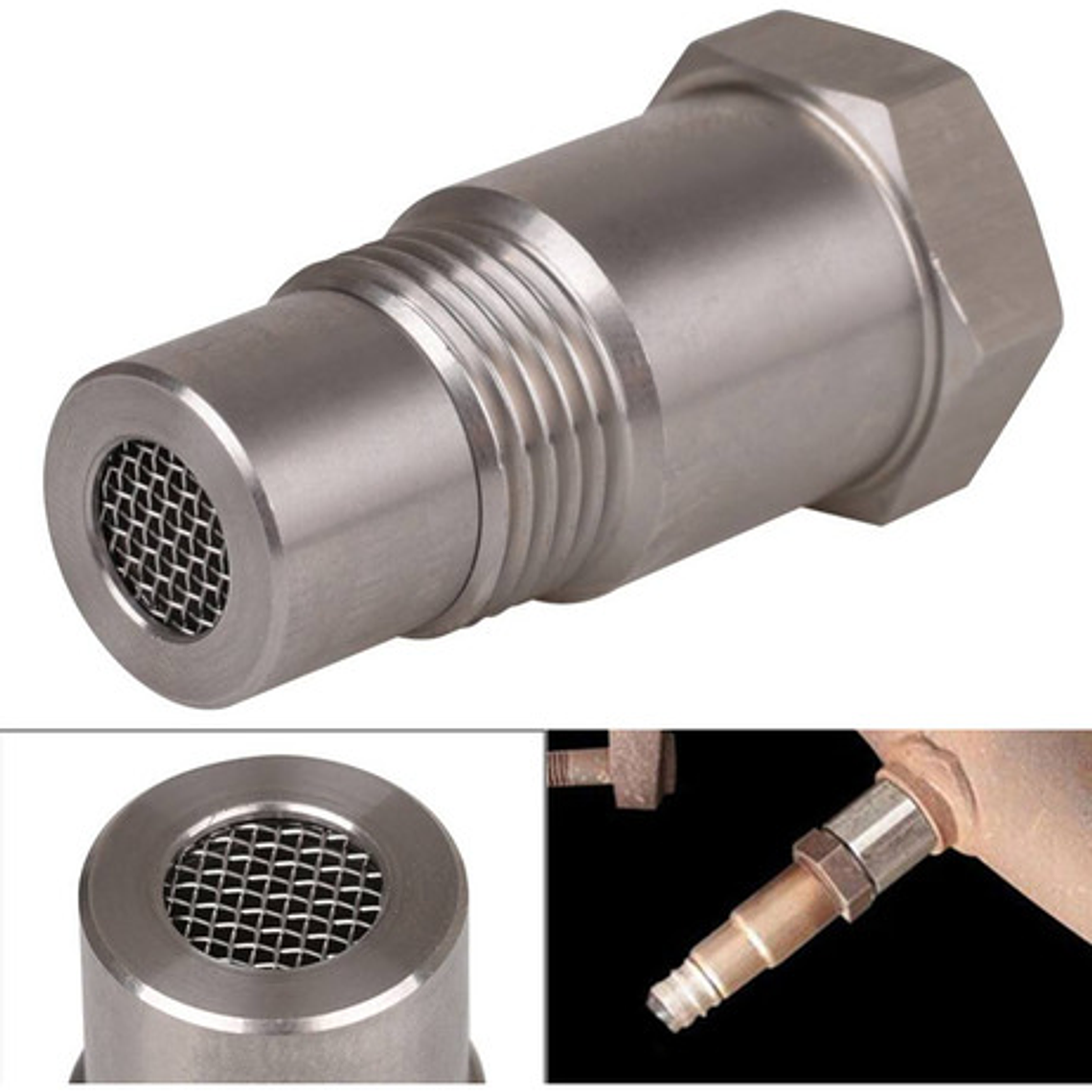 Mini Catalizador Sensor De Oxigeno Apaga Códigos P0420,p0430 1