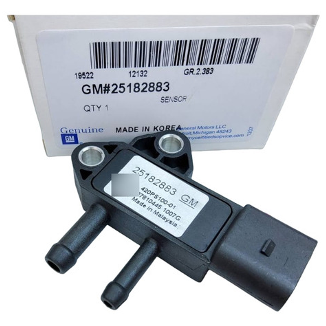 Sensor Presión Dpf Para Chevrolet Captiva Cruze Original Gm 1