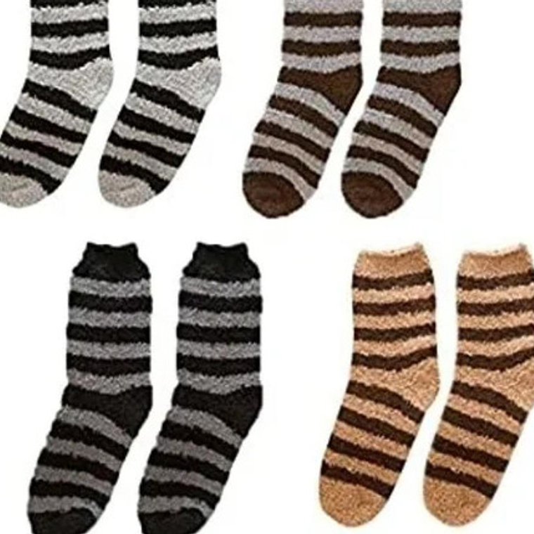 25 Pares Calcetines De Polar Mujer O Hombre 3