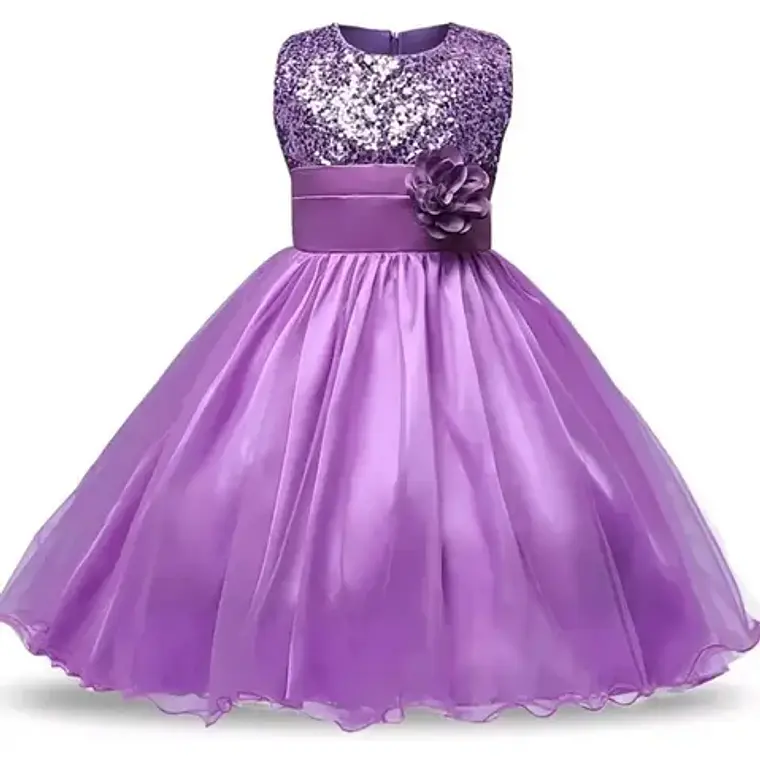 Vestido Fiesta Paje Bautizo Bebe Niña 3 Meses A 12 Años 2