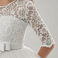 Vestidos Manga Larga Niña Bautizo  Gala Matrimonio T 6 A 14 - Miniatura 15
