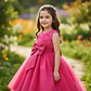 Vestido De Fiesta Niña Y Bautizo De Bebé 3 Meses A 14 Años - Miniatura 4