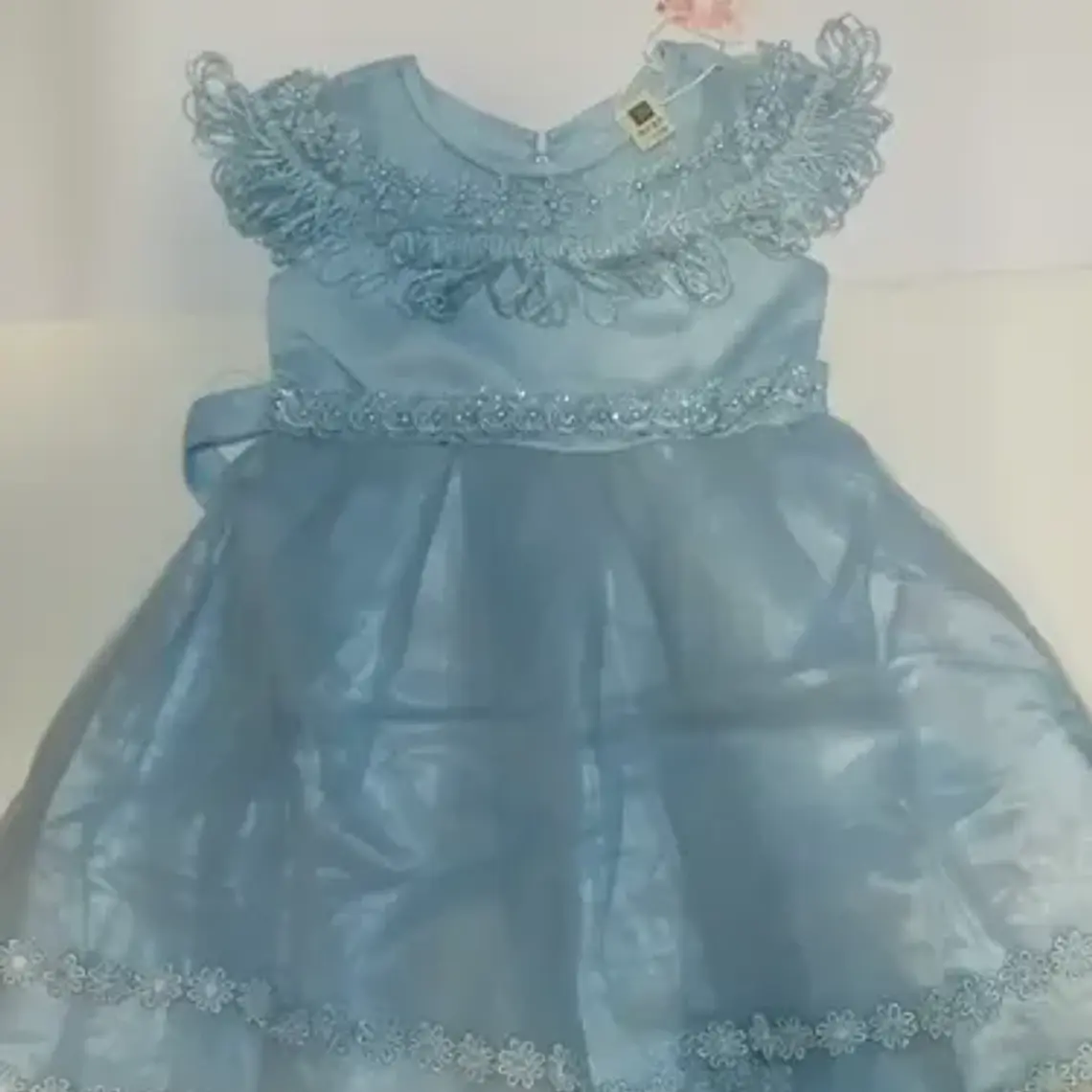 Vestido Niña Fiesta, Bautizo Talla 2 A Talla 4 10