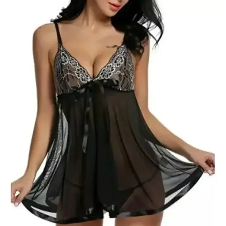 Camisola Babydolls Lencería Sexy Para Todas 1