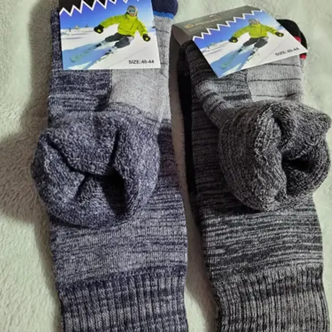 12 Pares Calcetines Térmicas Grueso Invierno 2
