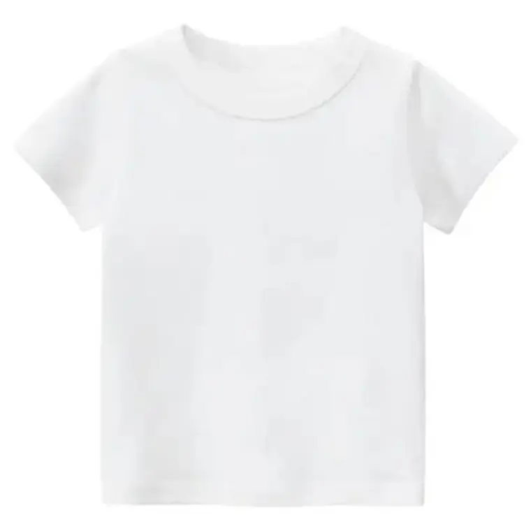 Camiseta Algodon Niño Manga Corta Pack De 6 2