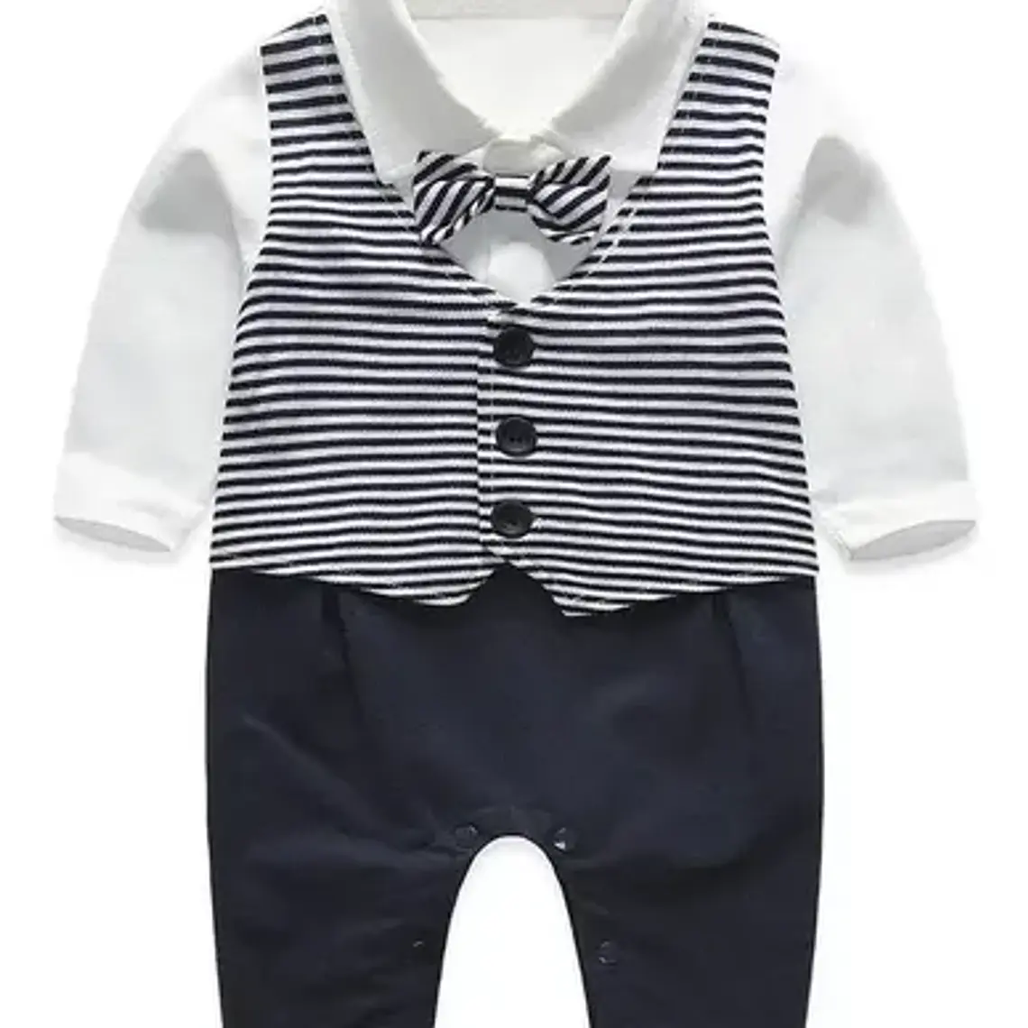 Traje Bautizo Bebe Niño 3 Meses A 24 Meses 3