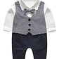 Traje Bautizo Bebe Niño 3 Meses A 24 Meses - Miniatura 3