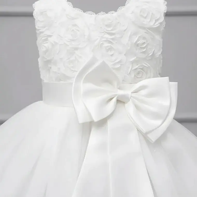 Vestido Bautizo, Fiesta, Gala Niña Y Bebe 3m-14años 14