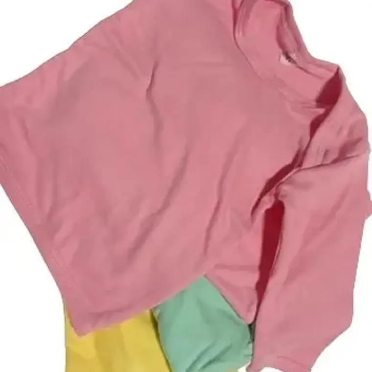 6 Camisetas De Algodón De Bebé+6 Panty De Bebe 100% Nacional 17