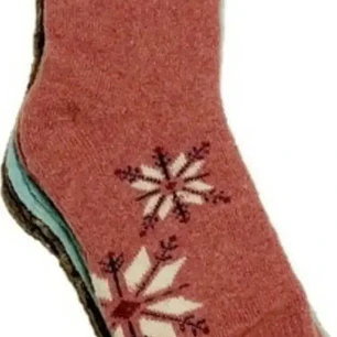 Pack 6 Pares Calcetines De Angora ( Lana De Oveja) Mujer