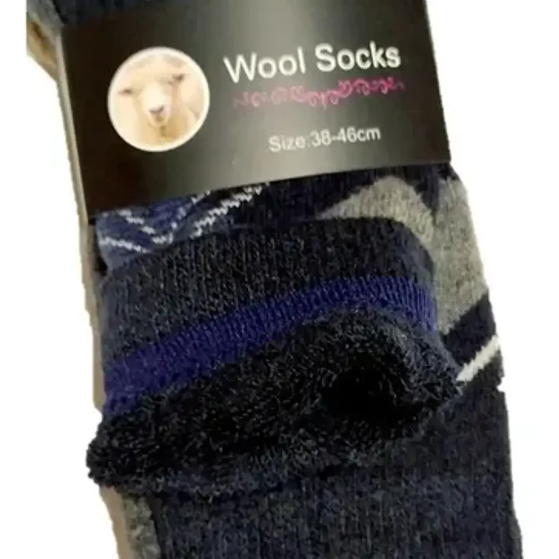 Pack 3 Pares De Calcetines Hombre Angora Lana De Oveja 2