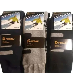 12 Calcetines Gruesos Invierno Hombre