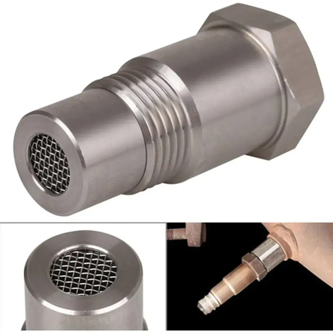 Mini Catalizador Sensor De Oxigeno Apaga Códigos P0420,p0430 1