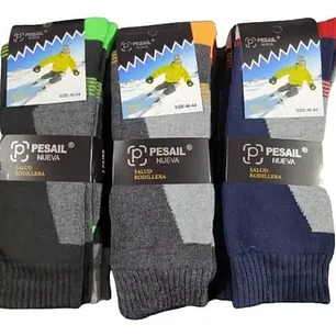 6 Pares De Calcetines Termicos De Hombre