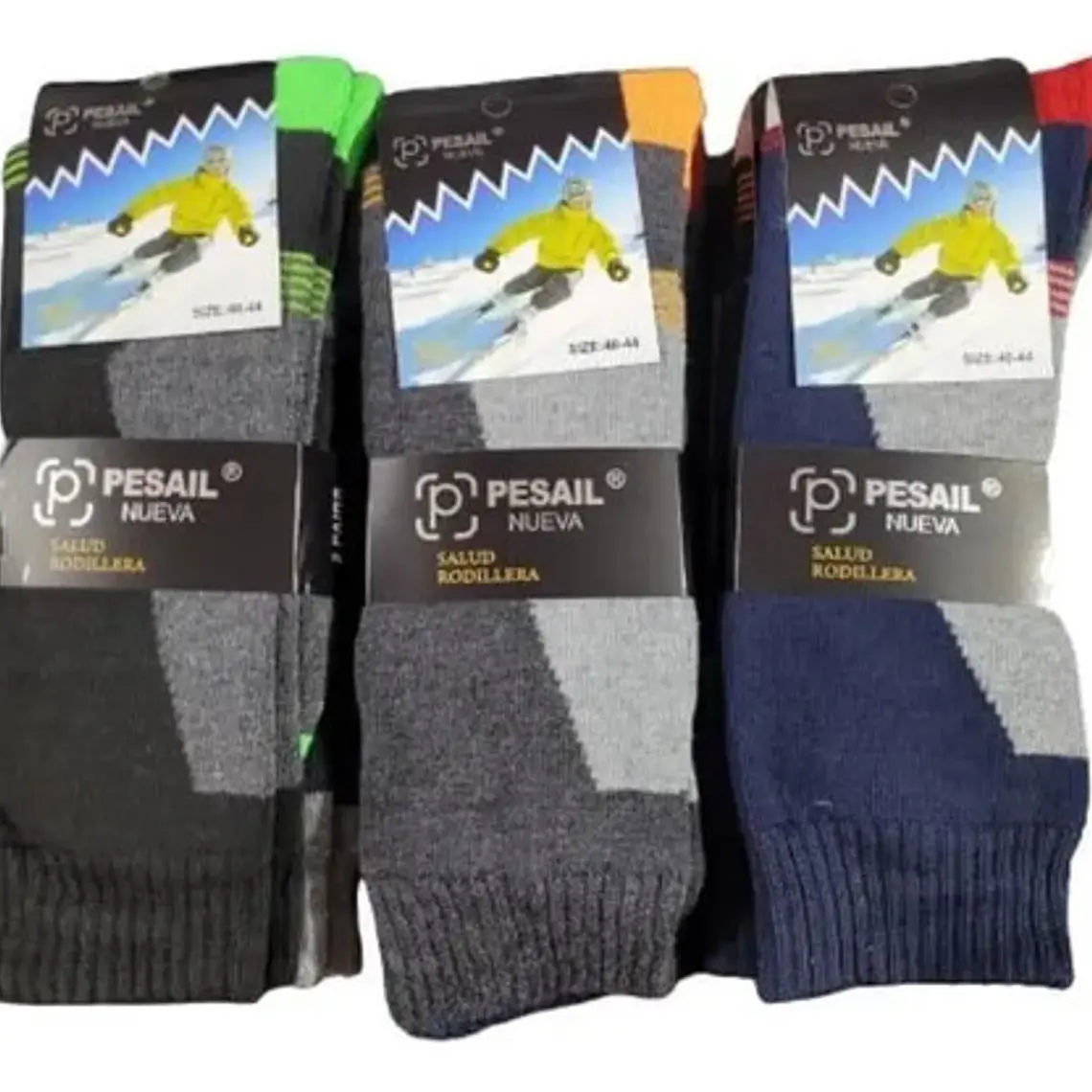 2 Pares Calcetines Termicos Invierno Hombre 1
