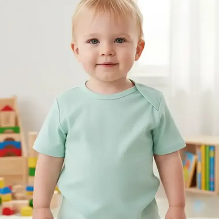 Camiseta Polera Bebe Manga Corta (pack 6) 5