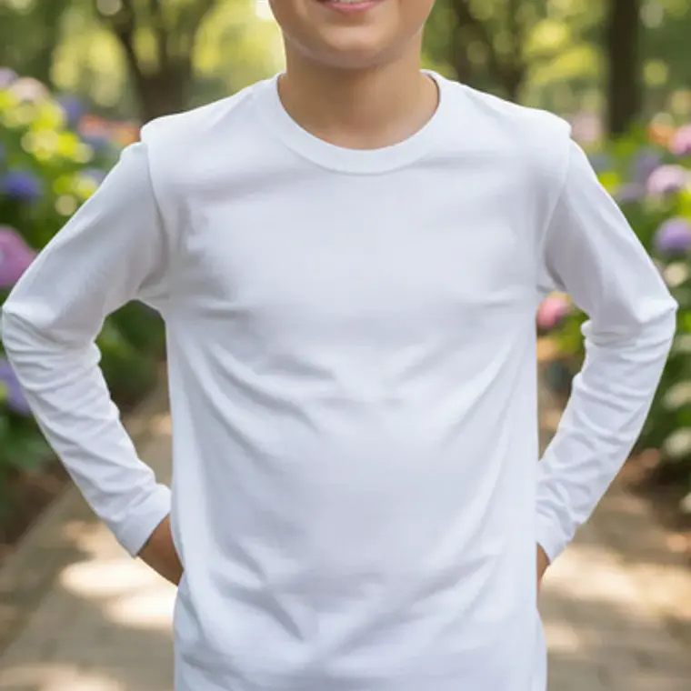 Camiseta De Niño 100% Algodón Tallas 4,6,8,10,12 1