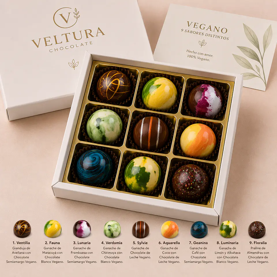 Bombón Vegano - Caja 9 unidades 1