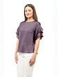 Blusa Americana de Seda para Mujer - Miniatura 3
