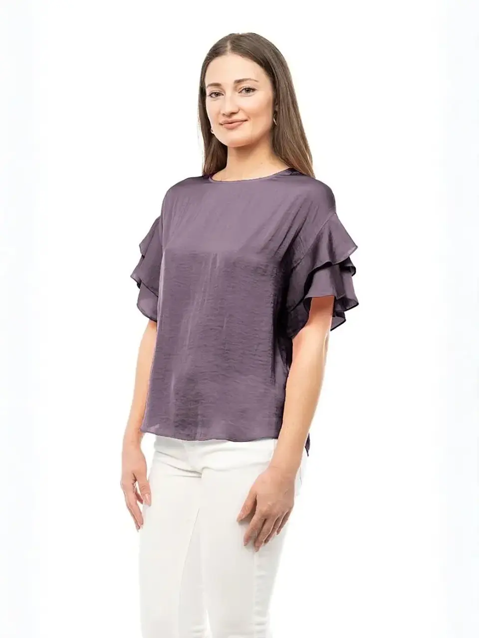 Blusa Americana de Seda para Mujer 3