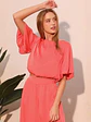 Blusa Americana Coral para Mujer - Miniatura 3