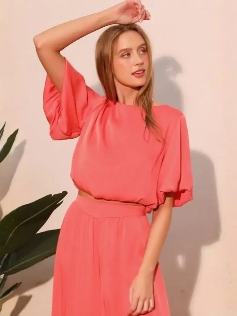 Blusa Americana Coral para Mujer 3