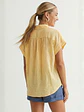 Blusa Americana con Mangas y Botones para Mujer - Miniatura 2
