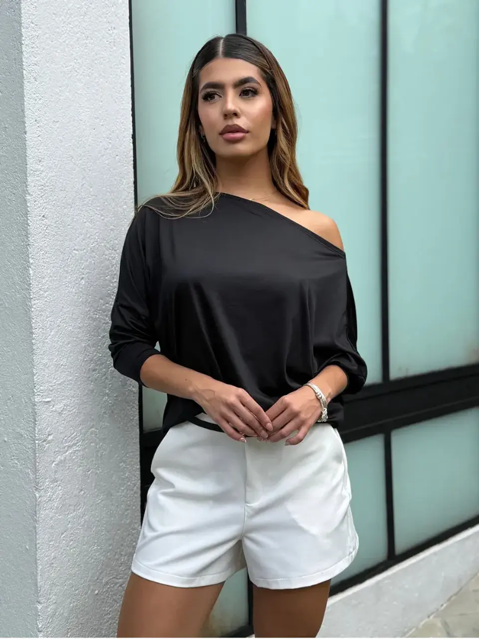 Blusón de Lycra Nude para Mujer Talla Única 1