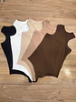 Body de Algodón Rib para Mujer en Varios Colores - Miniatura 2