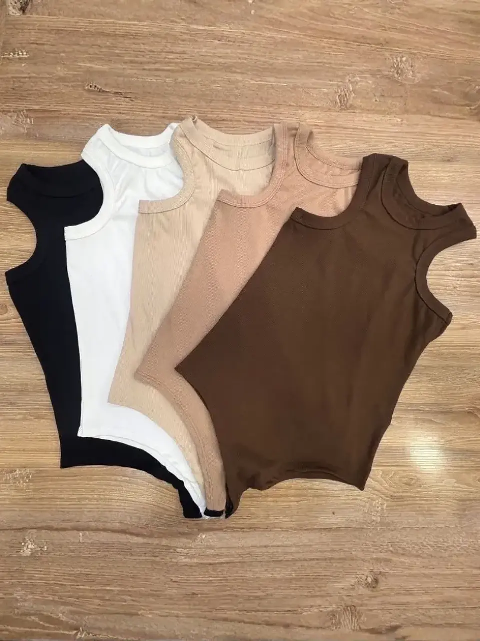 Body de Algodón Rib para Mujer en Varios Colores 2