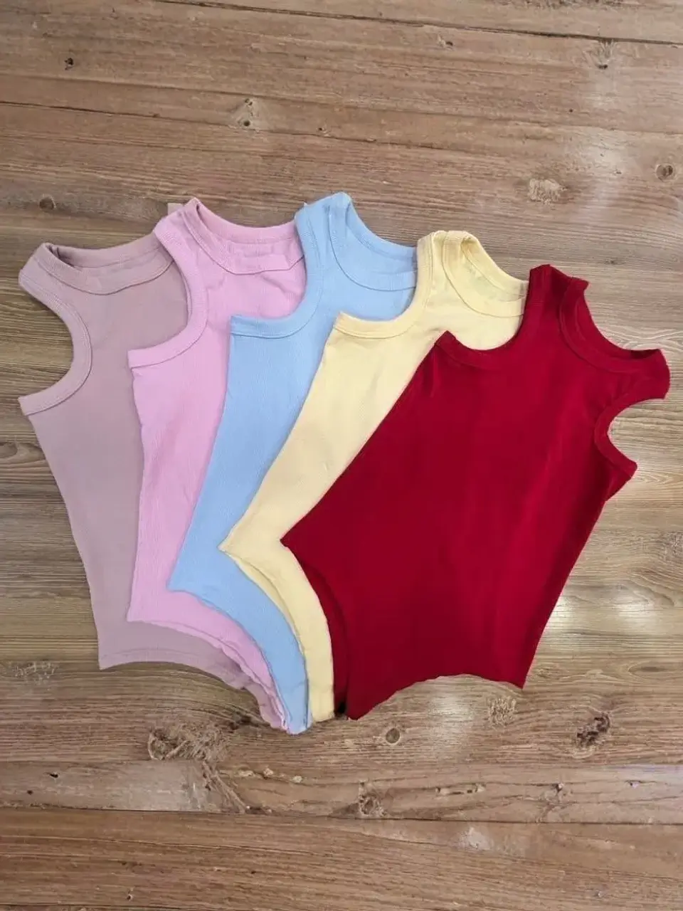 Body de Algodón Rib para Mujer en Varios Colores 3
