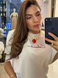 Collar Corazón Amarillo Mantequilla y Azul Bebé - Miniatura 2