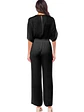 Jumper Americano de Seda Gris Plata para Mujer - Miniatura 4