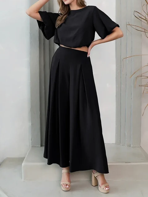 Pantalón Americano Negro para Mujer