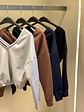 Set de Pantalón y Saco Negro y Café para Mujer - Miniatura 2