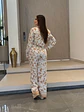 Set Americano de Pantalón y Camisa Floral para Mujer - Miniatura 2