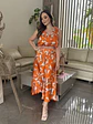 Set Americano de Falda y Crop Top Floral para Mujer - Miniatura 2