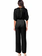 Jumper Americano de Seda Gris Plata para Mujer - Miniatura 2