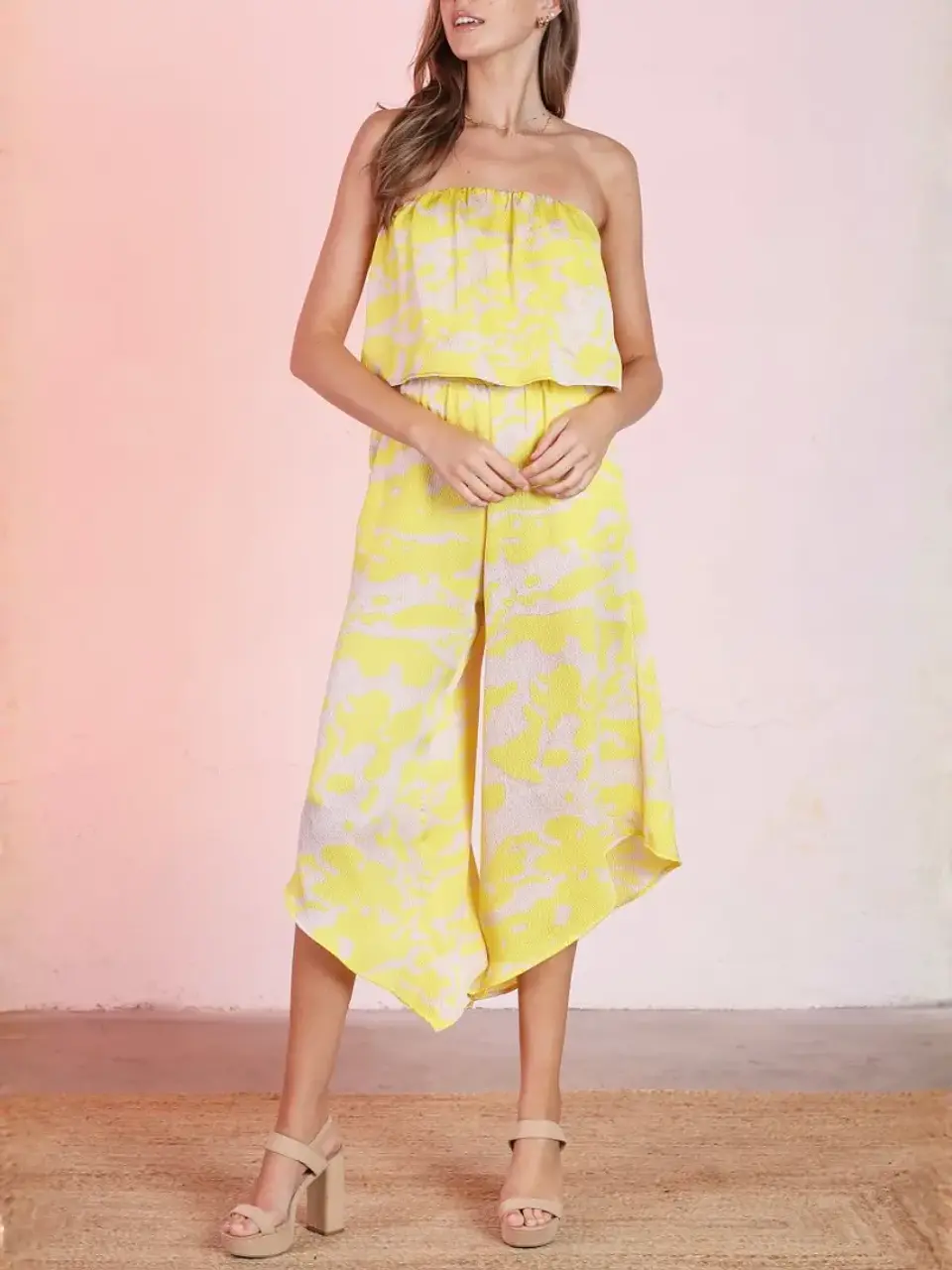 Jumper Strapless Estampado Colección Americana 1