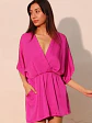 Romper Americano Bronce y Magenta para Mujer - Miniatura 1